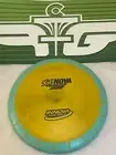 FLY GREEN DISC GOLF INNOVA NOVA OVERMOLD MIDRANGE DRIVER 175g BLUW / YELLOW