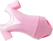[FOMIYES] Little Ballet Dress U Neck Skirt Costume Soft Elastic Training Skirt for Comfortable Dance