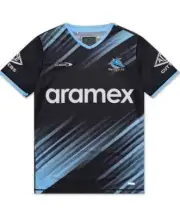 Cronulla Sharks 2024 NRL Kids Training Shirt Sizes 6-14 BNWT