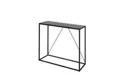 Levede 2-Tier Console Table Black