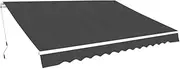 Generic Folding Awning Manual Operated 450 cm Anthracite