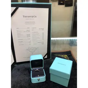 N新上架(二手)Tiffany & Co.-四爪單鑽戒指-主石0.18ct-AU750/PT950-633368601