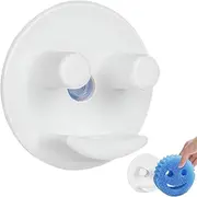 Smiley Face Sponge Holder, Scrub Sponge Holder, Suction Cup Scrub Holder for Sink, Kitchen Sponge Holder, Holder for Scrub Daddy Mommy Sink Organization(Sponges Not Included)