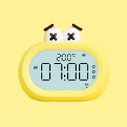 Big Mouth Alarm Clock Mini Cartoon Multi-Functional Sleeping Led Clock
