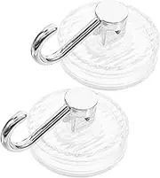 2pcs Suction Cup Hook Suction Cups Hooks Kitchen Suction Hangers Sucker Hooks Towel Hanger for Bathroom Towel Holder Hanger Door Hooks Heavy Duty Suction Hooks Bathroom Hanger