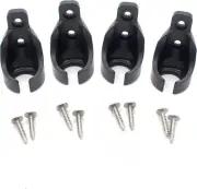 4 PCS Bungee Cord Bungee Ball Receivers Brackets Fit 7/8 Inch Bungee Ball, fo...