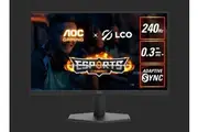 AOC27' IPS FHD, 240Hz, HDR10, 1H1DP, Adaptive Sync,Low input lag,Gaming mode,Dial Point,Shadow Control,Low blue mode, Gaming Monitor 27G11ZE2