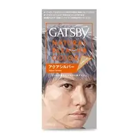 在飛比找Yahoo!奇摩拍賣優惠-GATSBY 無敵顯色染髮霜水漾銀灰