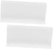 ULTECHNOVO 2Pcs Transparent Roller Blind Grips Home Curtain Fixed Clips for Easy Installation and Secure Shutter Blind Pulls for Roller Blinds and Shutters