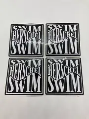 Rare 1989 Swim Herschel Swim Band Stickers Utah Lot Of 4 Vintage 3