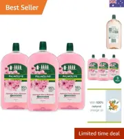 Foaming Liquid Hand Wash Soap 3L 3 x 1L packs, Japanese Cherry Blossom Refill...