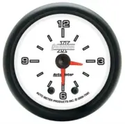 Auto Meter Phantom II Series Clock 2-1/16" Quartz movement w/Second hand AU7585