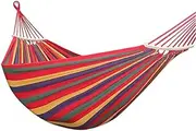 Heavy-Duty Hammock with Reinforced Straps - Supports 120kg for Camping, Backyard & Outdoor Use - Durable Portable Hanging Bed for Adults