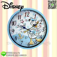 在飛比找樂天市場購物網優惠-日本正版 Disney 迪士尼 唐老鴨 掛鐘/時鐘《 靜音無