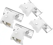 [ULDIGI] 2 Sets Cord Lock Mechanism for Roman Shades Easy Installation DIY Pulley Blind Accessories Secure and Stable Shutter Parts for Indoor Roller Blind Fittings