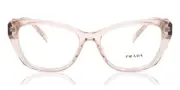 Prada PR 19WV 15J1O1 Women’s Glasses Pink Size 53 - Private Health Rebate - Blue Light Block Available