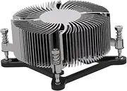 12V Low Profile CPU Cooling Fan with Color LED Lights Electric Air Cooler for Motherboards for Gamers and Enthusiasts Computer Accessories