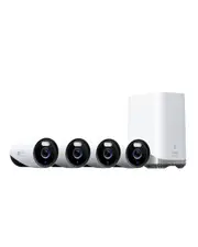 Eufy Security E330 24/7 Camera 4 Pack With Homebase 3