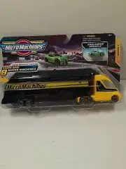 MICRO MACHINES SERIES 1 Yellow/Black HAULER 2020 1/64 Scale