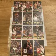 1993-94 SKYBOX PREMIUM SHOWDOWN SERIES Basketball INSERT SET SS1-SS12 JORDAN
