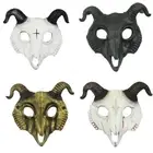 Full-face Demon Animal Skeleton Mask Animal Shaped Halloween Horror Mask Adult