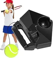 Tennis Practice Rebounder, Tennis Rebounder Kit, Practice Rebound Balls for Tennis, Tennis Ball Sports Trainer, Multifunctional Tennis Rebounder, Tennis Rebounder for Courts