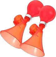Abaodam Bike Air Horn Squeeze Handlebar Squeeze Horn for Bicycles Loud Honking Sound for Scooters Bikes Durable Plastic Material
