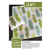 Leafy Quilt and Pillow Pattern By Elizabeth Hartman Quilting Sewing Craft DIY
