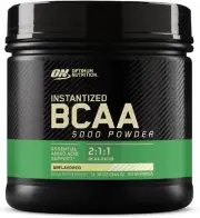 Optimum Nutrition Instantized BCAA Powder, Unflavored, Keto Friendly Branched Ch