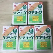 Nichiban Careleaves Bandage M Size 21mm×70mm CL100M Adhesive Plaster 5 Packs ro