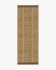 75' x 215' | Machine Washable Runner Rug | Kid & Pet Friendly | Indoor Rug | Remi Camel Brown Rug by goop | Ruggable