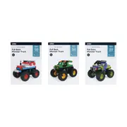 Mini Blocks Vehicle Series: Pull Back Monster Truck - Assorted