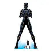 Black Panther Shuri Cardboard Cutout Wakanda Forever with Free Mini Standee