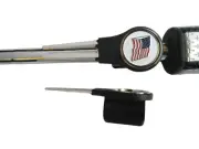 New Putter Mounted Divot Tool and Ball Marker - US FLAG WHITE