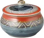 Majolica Red Lid [3.5 x 3.0 inches (9 x 7.5 cm) | Lid |
