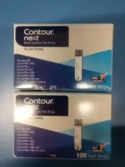 Contour Next Test Strips- Glucose Monitoring Strips! GREAT dates! 7-31-2026