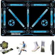 Smarban Football Footwork Training Mat, Soccer Practice Pad, Agility Footstep...