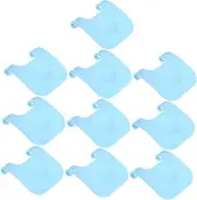 10pcs Rabbit Cage Fixing Buckles Small Animal Cage Fastener Clips for Plastic Pet Crates Wire Clips Pp Material Home Decor Fencing Clamps