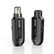 Wireless Microphone Transmitter Receiver 2.4GHz, Wireless Microphone System R...