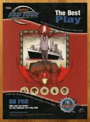 2003 Magic The Gathering Pro Tour Vintage Print Ad/Poster MTG CCG TCG Card Game