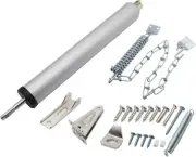 Storm Door Closer Heavy Duty Screen Closers Adjustable Silver, Silver