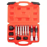 13pc Alternator Pulley Service Kit Free Wheel Socket Pulley Removal Tool Set