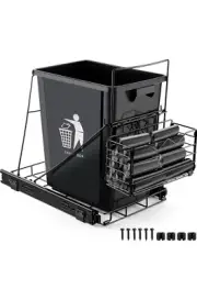 Pull Out Trash Can Under Cabinet, Under Sink Trash Can Pull Out with