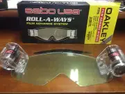 OAKLEY MAYHEM CLEAR COMPLETE ROLL OFF KIT/ FILM ADVANCE SYSTEM by SABO #S7142