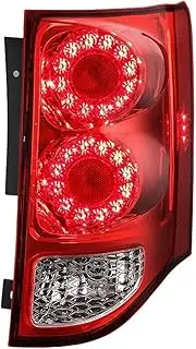 Car LED Rear Tail Light Stop Brake Lamp Turn Signal Light Daytime Running，Compatible With Dodge Grand Caravan 2011-2019(Right)