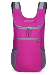 Lightweight Packable Shoulder Backpack Hiking Daypacks Small Casual Rose