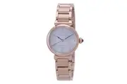 Citizen L Series Diamond Accent Rose Gold Stainless Steel Mother Of Pearl Dial Eco-Drive EM1073-85Y Women's Watch