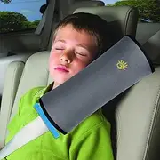 Seatbelt Pillow,Car Seat Belt Covers for Kids,Adjust Vehicle Shoulder Pads,Safety Belt Protector Cushion,Plush Soft Auto Seat Belt Strap Cover Headrest Neck Support for Children Baby Adult (Gray)
