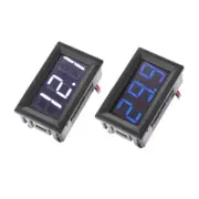 Mini Digital Voltmeter Two-Wire LED Panel Digital Display Voltage Meter 0.56in