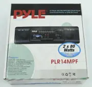 Pyle PLR14MPF AM/FM MP3 Old School 2 Shaft Style Dual Knob Radio w/USB/SD